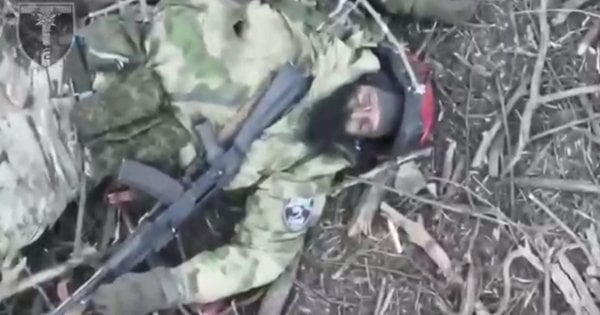 Бійці 128 бригади знищили командира підрозділу «Ахмат» (відео)