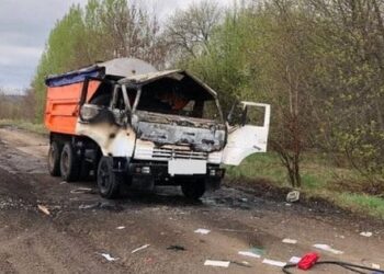 Росіяни атакували дроном вантажівку на Сумщині, є загиблий