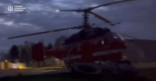 Ponoči je glavni direktorat za obveščevalno dejavnost uničil helikopter Ka-32 na moskovskem letališču