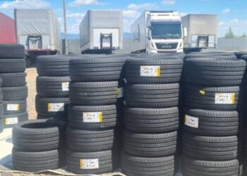 Закарпаття відправить на фронт 1,4 тис. автомобільних шин, що їхали з Росії в ЄС
