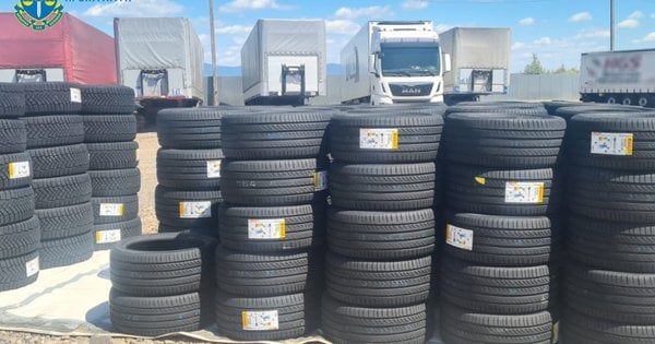 Закарпаття відправить на фронт 1,4 тис. автомобільних шин, що їхали з Росії в ЄС
