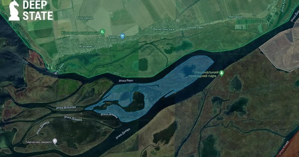 Україна повернула контроль над островом Нестрига в гирлі Дніпра
