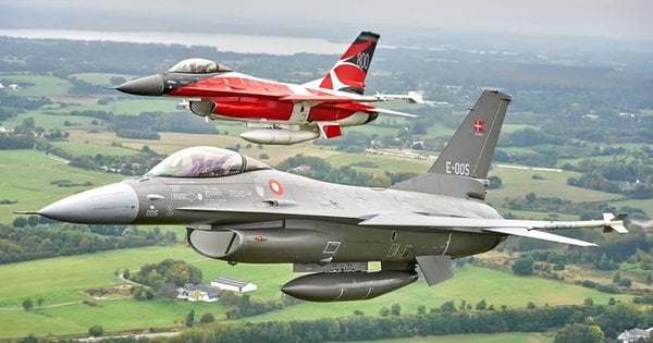 Україна зможе використовувати данські винищувачі F-16 для ударів по об'єктах у Росії