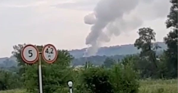 Бійці ГУР уразили польовий склад боєприпасів росіян у Воронезькій області (відео)