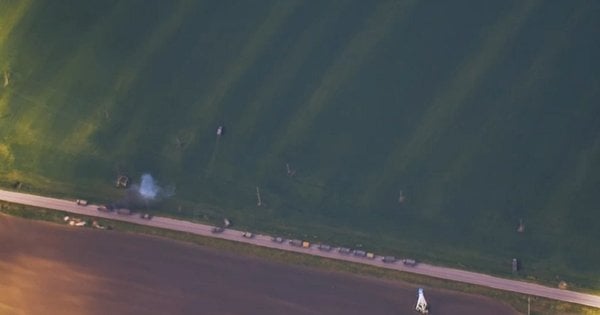 Львівська бригада ТрО знищила колону ворожої техніки на території Росії