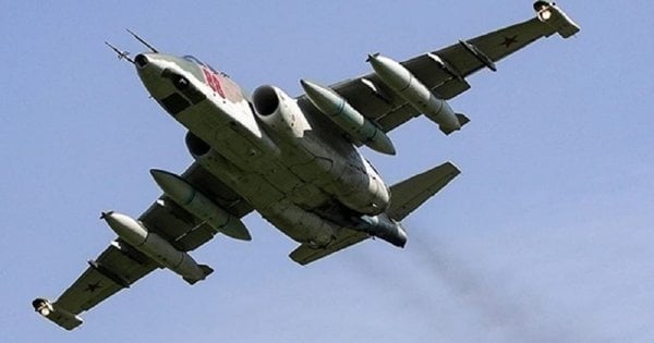 На Донеччині бійці Нацгвардії знищили російський штурмовик Су-25
