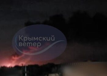 У Криму вночі пролунали вибухи на аеродромі «Саки»