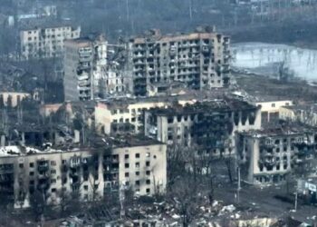 Британська розвідка показала супутникові знімки масштабів руйнувань у Бахмуті