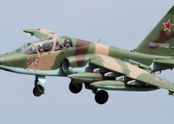 Сили оборони уразили російський штурмовик Су-25 на Донеччині