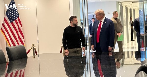 Володимир Зеленський зустрівся з Дональдом Трампом у Нью-Йорку