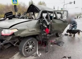 У Луганську підірвали автомобіль майора російської армії
