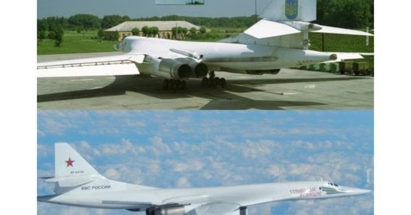 Росія застосовує стратегічні бомбардувальники Ту-160, які 25 років тому їй віддала Україна