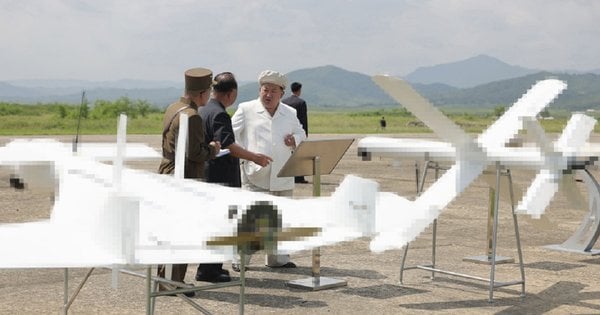 Кім Чен Ин наказав розгорнути масове виробництво дронів-камікадзе