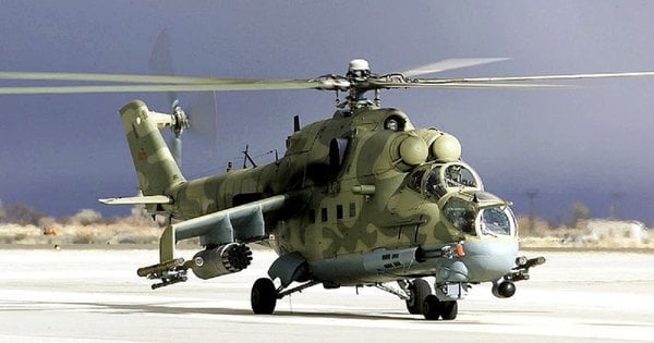 Розвідка повідомила про знищення гелікоптера Мі-24 у Московській області