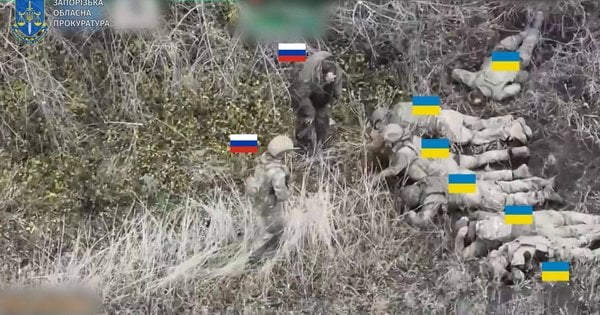 Росіяни стратили п'ятьох українських військовополонених на Запоріжжі