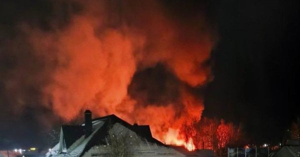 У Брянській та Калузькій областях Росії спалахнули пожежі після атаки БПЛА