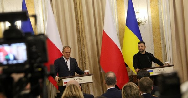 Під час зустрічі з Зеленським у Львові польський прем'єр Туск анонсував новий пакет допомоги