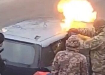 Міноборони проводить перевірку через підпал військовими автомобіля у Вишгороді
