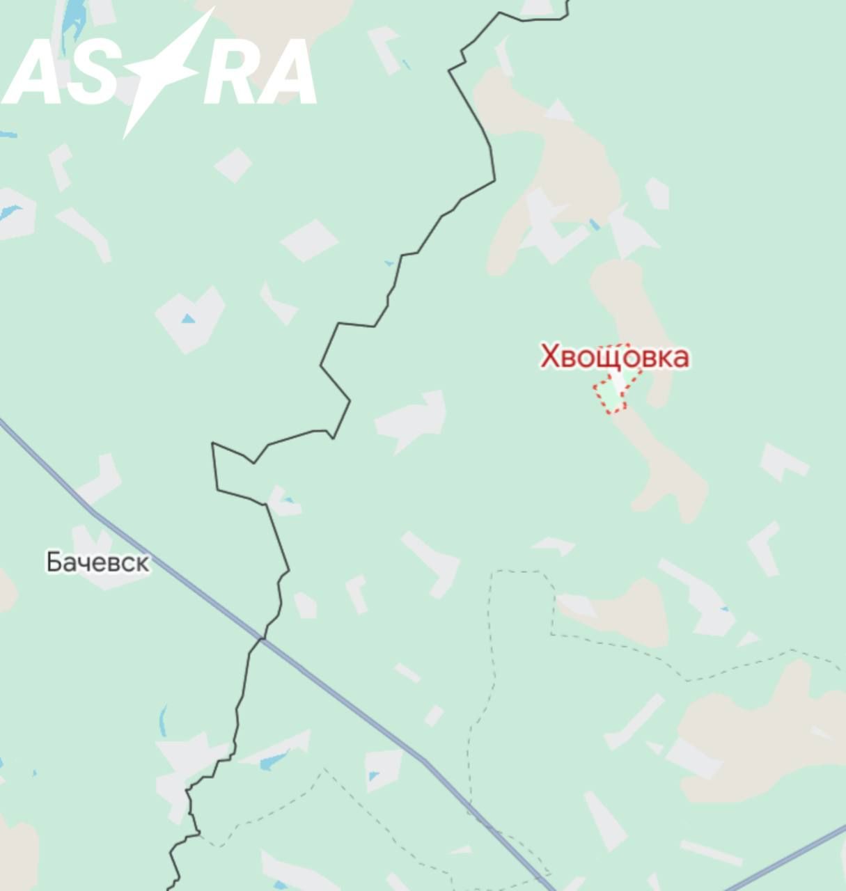 Lokacija ruske vojske v regiji Bryansk