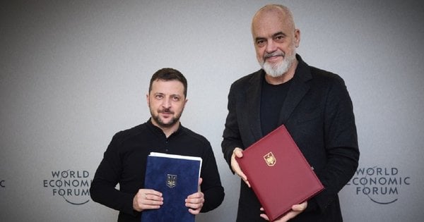 Володимир Зеленський та прем'єр-міністр Албанії підписали двосторонню безпекову угоду