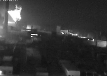 Російський дрон влучив у саркофаг 4-го енергоблока Чорнобильської АЕС (фото, відео)