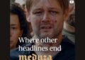 Російське медіа «Медуза» використало кадри війни в Україні для реклами за кордоном