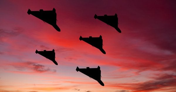 Україну вночі атакували півтори сотні російських дронів