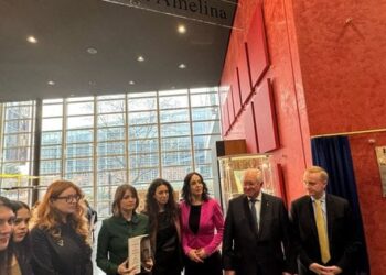 У Європарламенті відкрили читальний простір імені Вікторії Амеліної