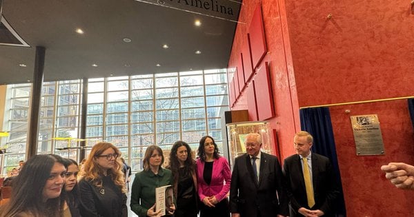 У Європарламенті відкрили читальний простір імені Вікторії Амеліної