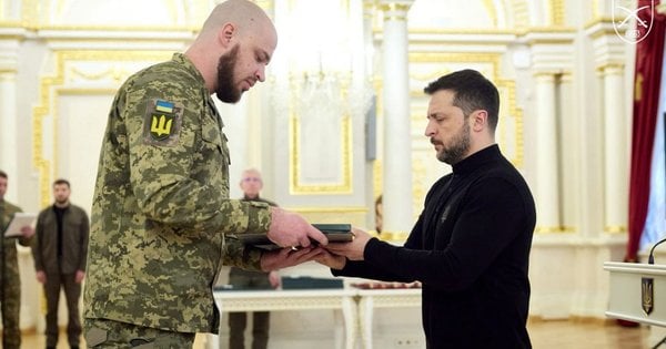 Президент нагородив унікальною відзнакою військового за участь у боях на Курщині