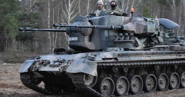 У новому пакеті військової допомоги Німеччина передала Україні три додаткові САУ Gepard