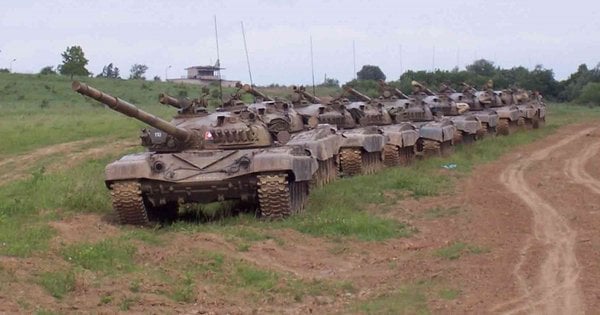 Чехія завершила передачу Силам оборони танків Т-72М1