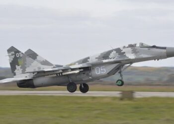 На Херсонщині український винищувач МіГ-29 знищив ротний командний пункт росіян