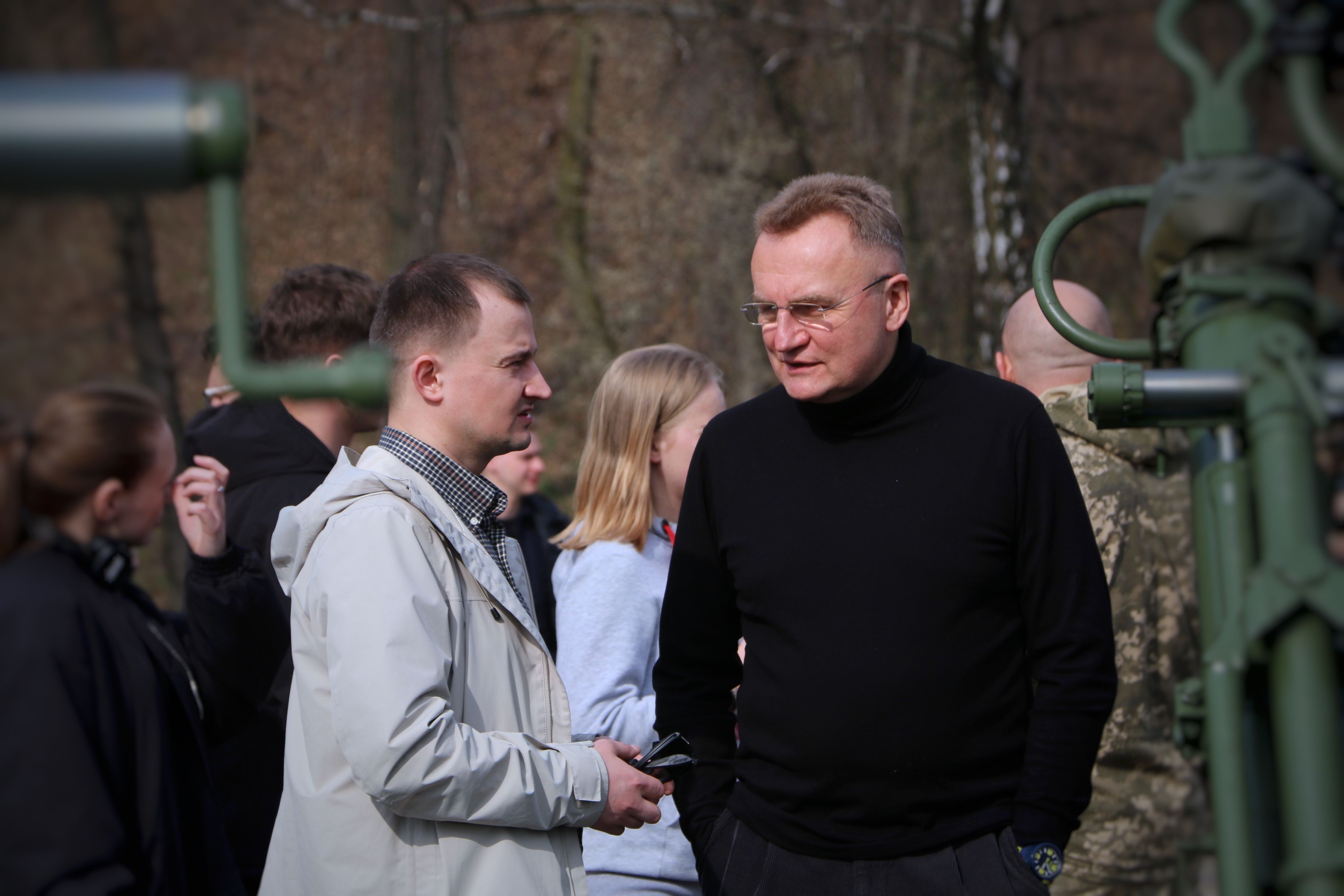 Taras Chmut in Andriy Sadovyi. 