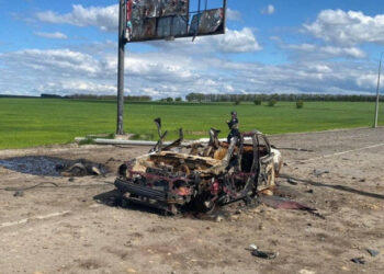 Na výjazde z Charkova polícia objavila telá troch zastrelených Ukrajincov