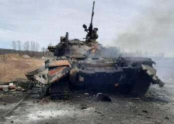 Ukrajinská armáda zničila nepriateľskú základňu 96 tankov a 20 Gradov v Sumskej oblasti