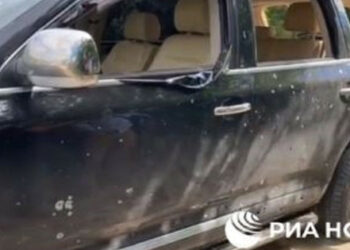 V Chersonskej oblasti vyhodili do vzduchu auto ruského guvernéra v Čornobajivke