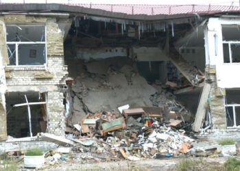 Obyvateľov Orikhova v Záporožskej oblasti žiadajú, aby opustili mesto