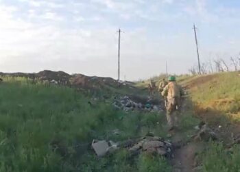 Українські бійці показали, як під Бахмутом дезертувала ціла бригада російського міноборони