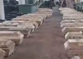 В Росії будують гігантські комплекси для зберігання тіл військових, – ГУР