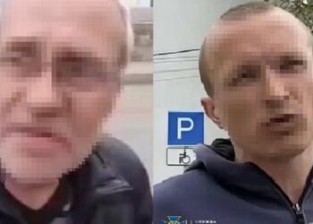 Двох вірян УПЦ МП у Хмельницькому викрили на підтримці Росії