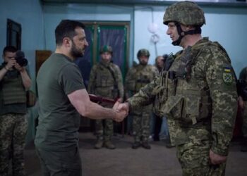 Володимир Зеленський відвідав українських бійців на передовій