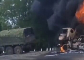 ЗСУ розбили колону російської бригади, яка підірвала Каховську ГЕС (відео)