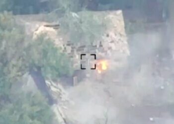 ЗСУ атакували базу з російськими дронами на Донеччині (відео)