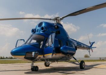 Польські волонтери передали бійцям ГУР гелікоптер Мі-2