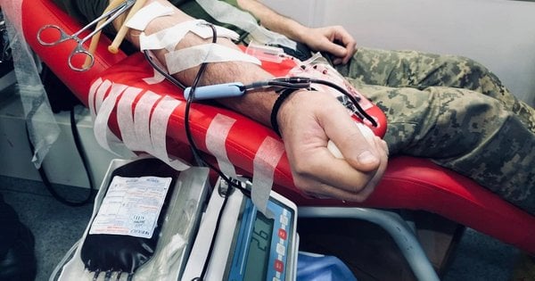 Військові львівського ТЦК здали кров для поранених побратимів