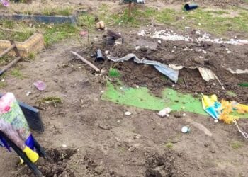 Житель Житомирщини через ревнощі пошкодив могилу військового