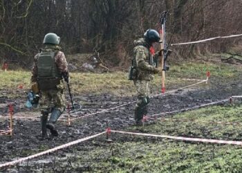 Близько чверті території України є потенційно небезпечною через міни